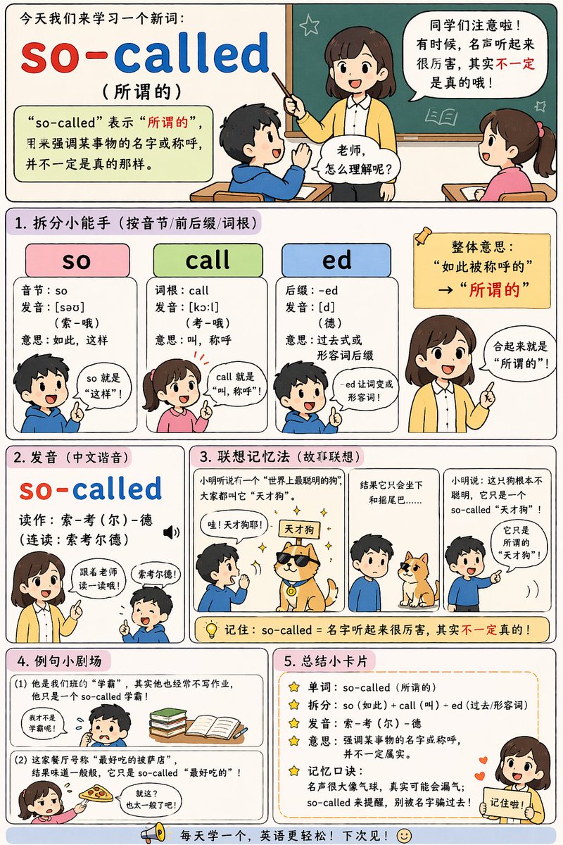 英语词汇教学信息图