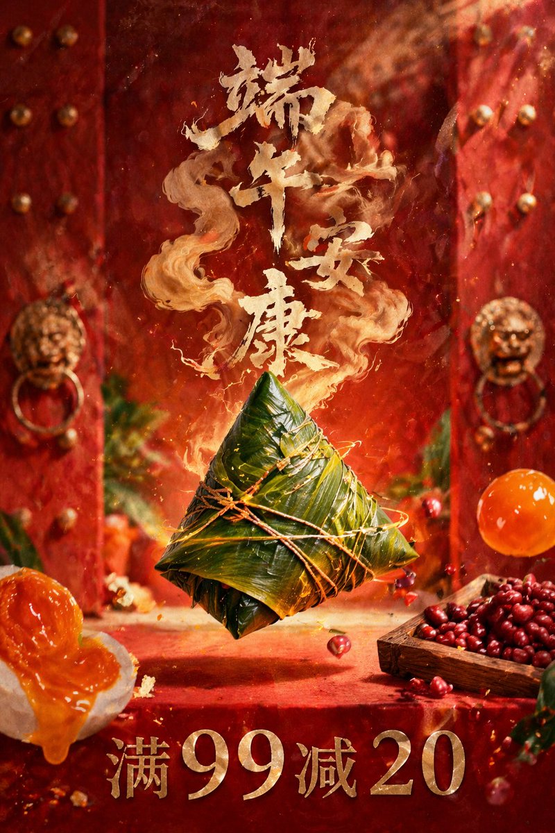 端午节促销海报