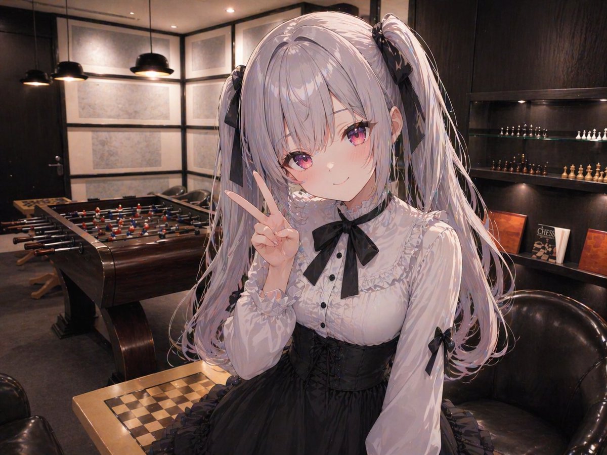 将动漫少女添加到参考休息室