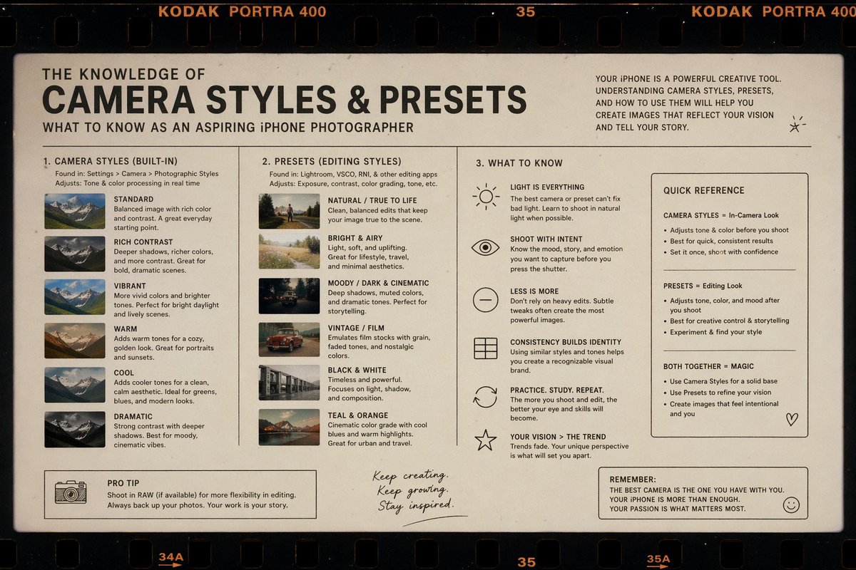 电影风格教学图示