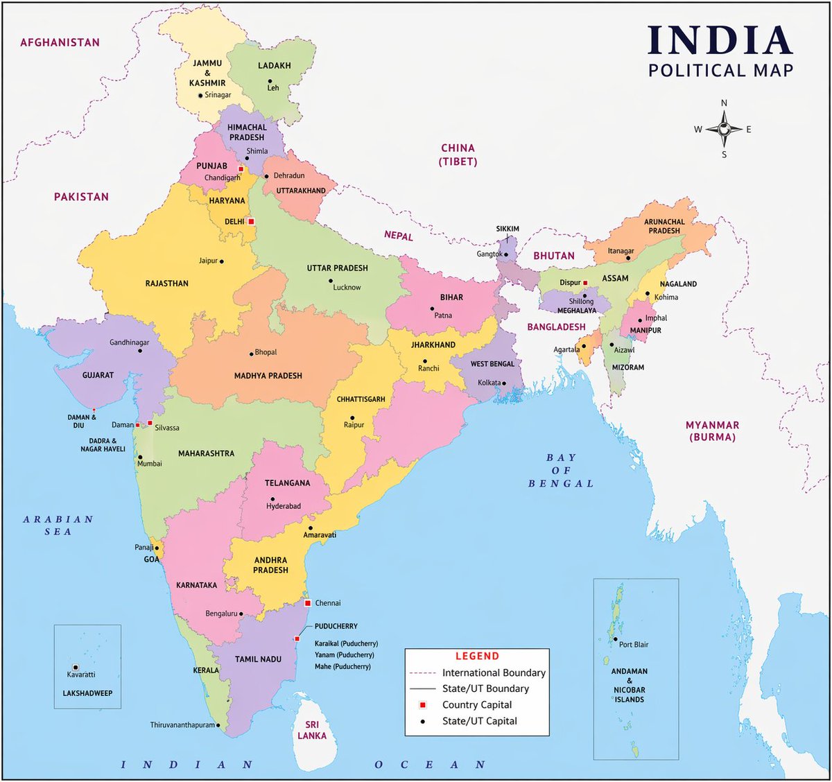 政治地图可视化