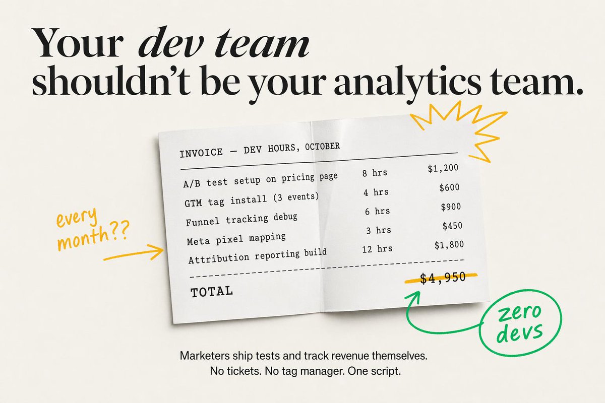 极简 SaaS 广告与发票样机