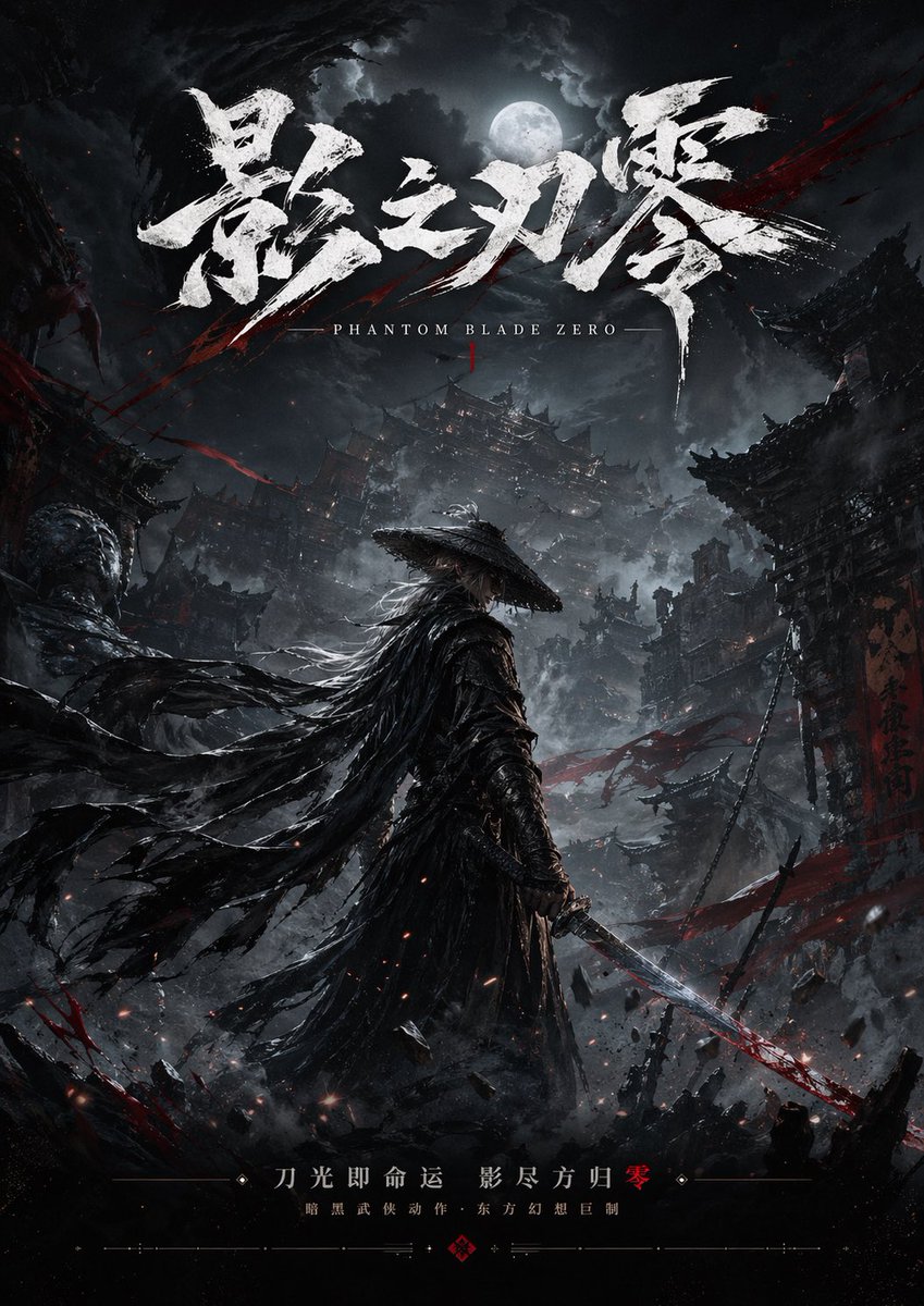 暗黑武侠游戏海报