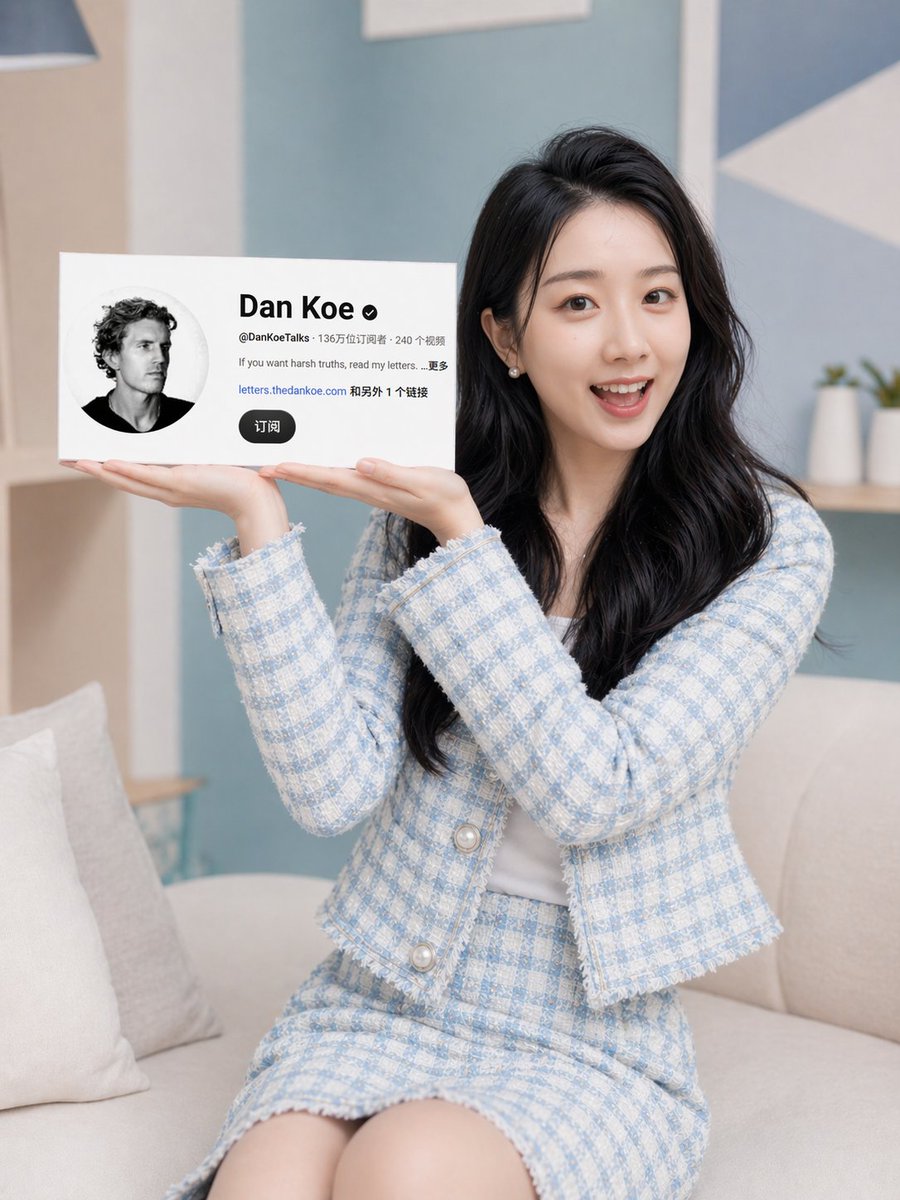 网红手持悬浮个人资料卡