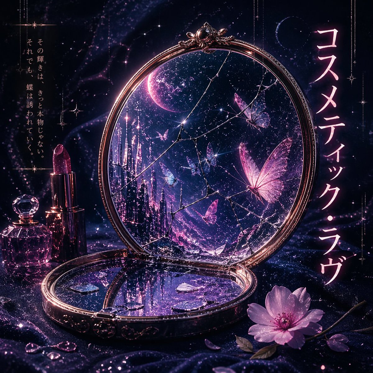 宇宙破碎感粉饼盒专辑封面