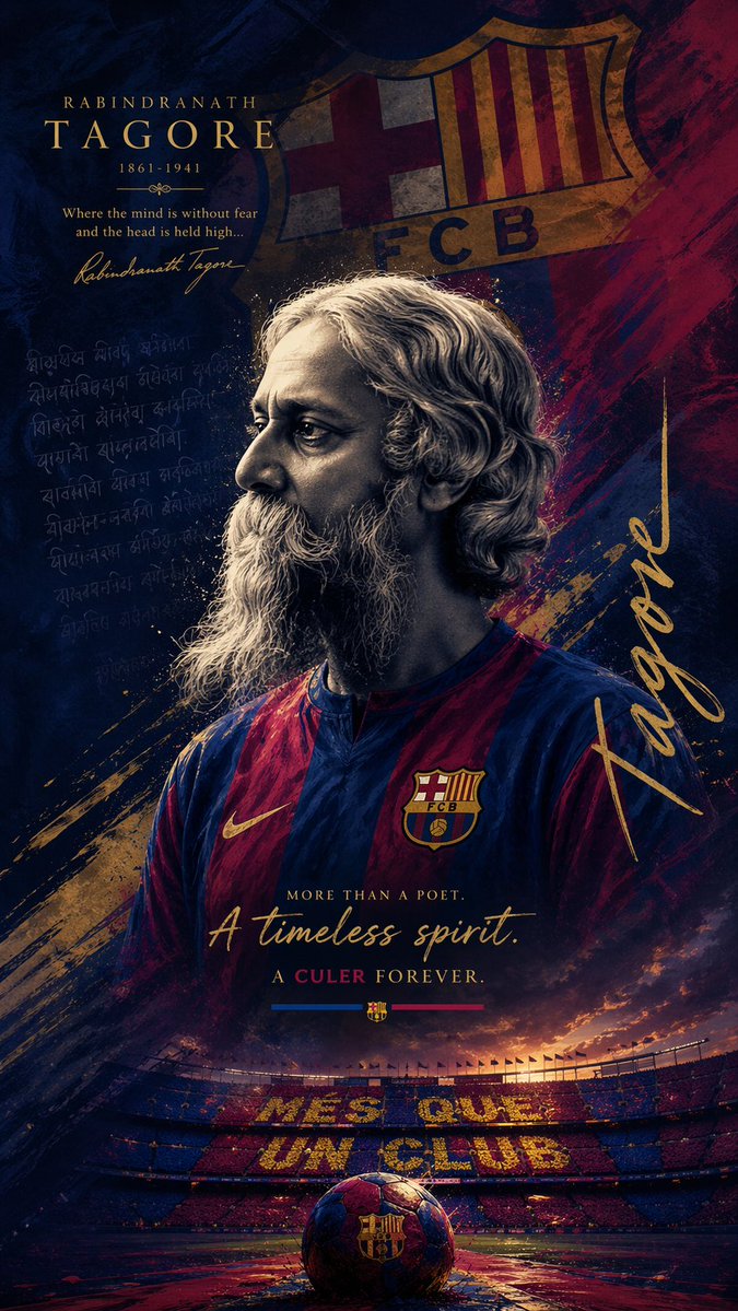 史诗级 FC Barcelona 传承海报