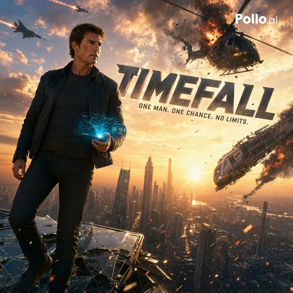 电影级科幻动作海报