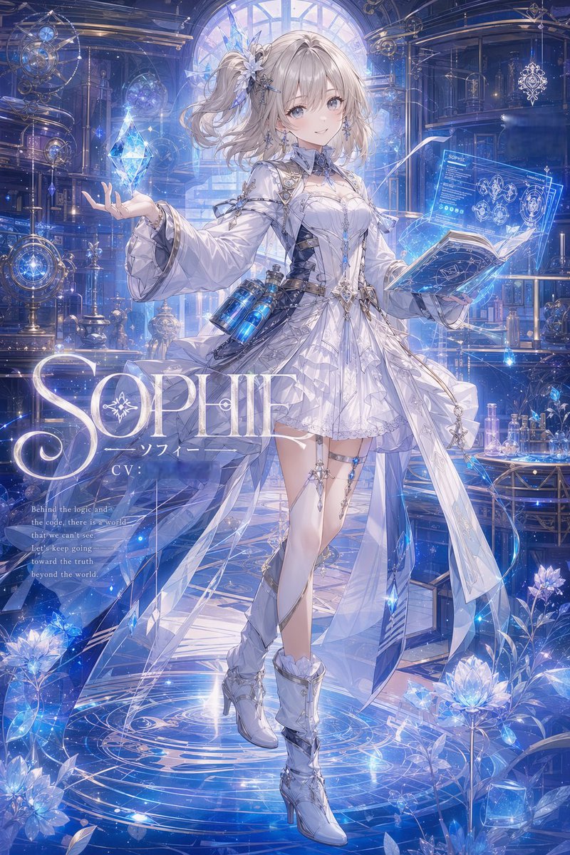 Sophie 华丽魔法海报