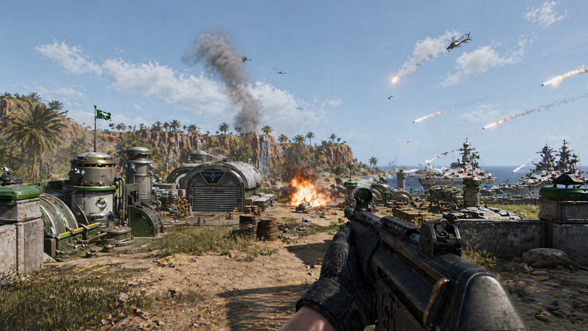 第一人称热带岛屿战区