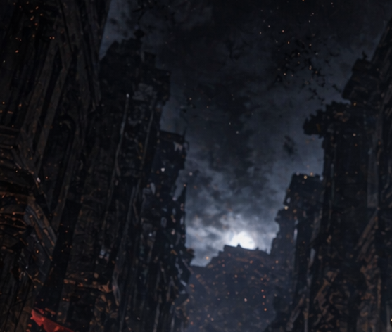 末日废墟城市街道