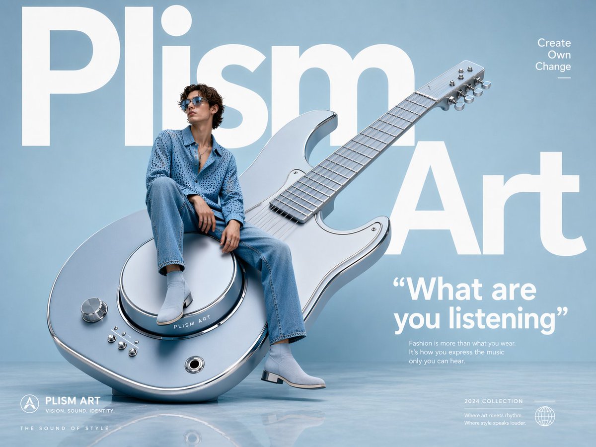 前卫时尚眼镜广告