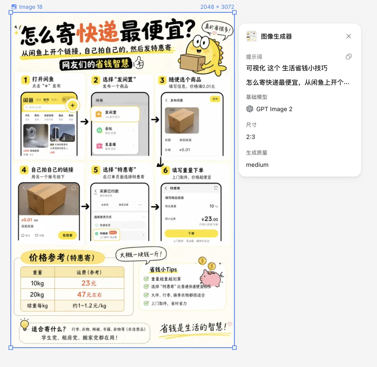 生活小妙招可视化