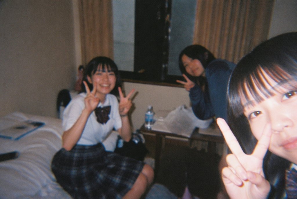 怀旧一次性相机快照提示词