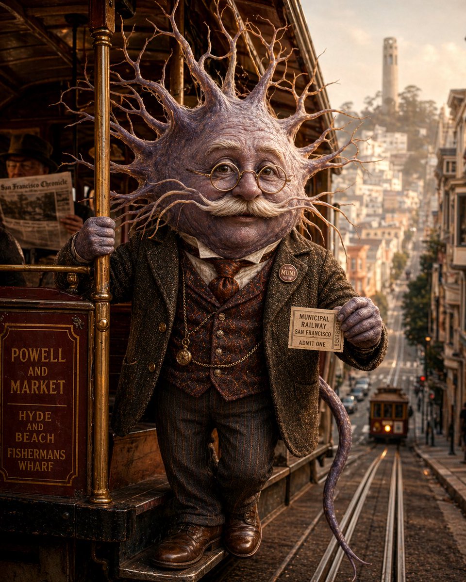 旧金山叮当车上的神经元