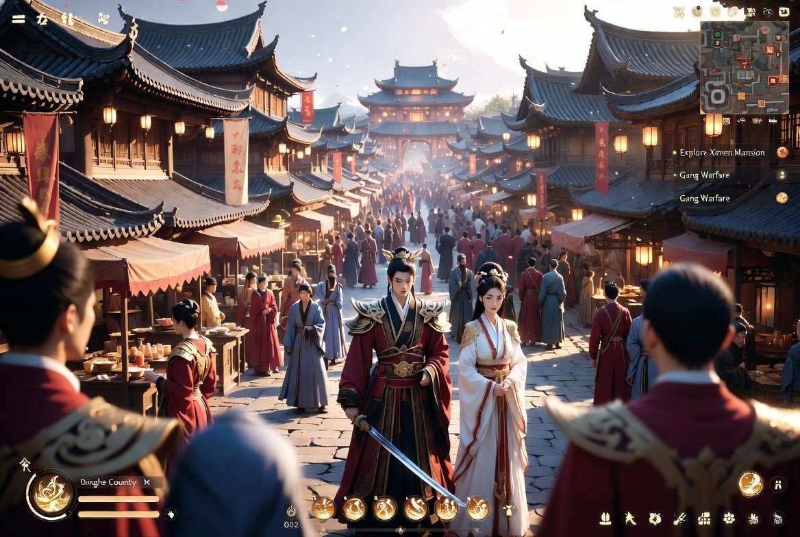 中国古代 RPG 市场游戏截图