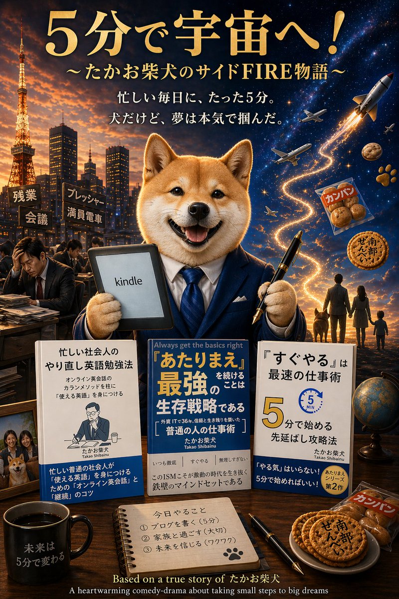 柴犬太空梦海报
