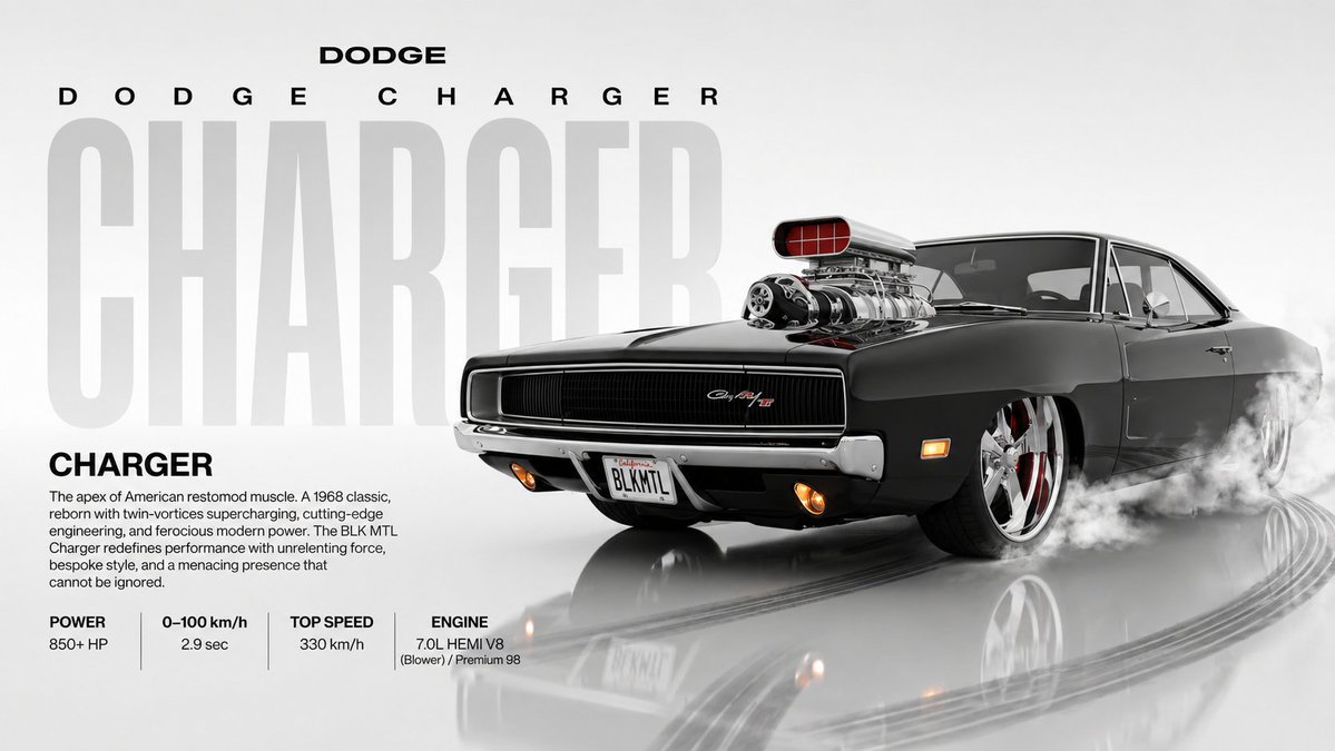 动态汽车海报重构