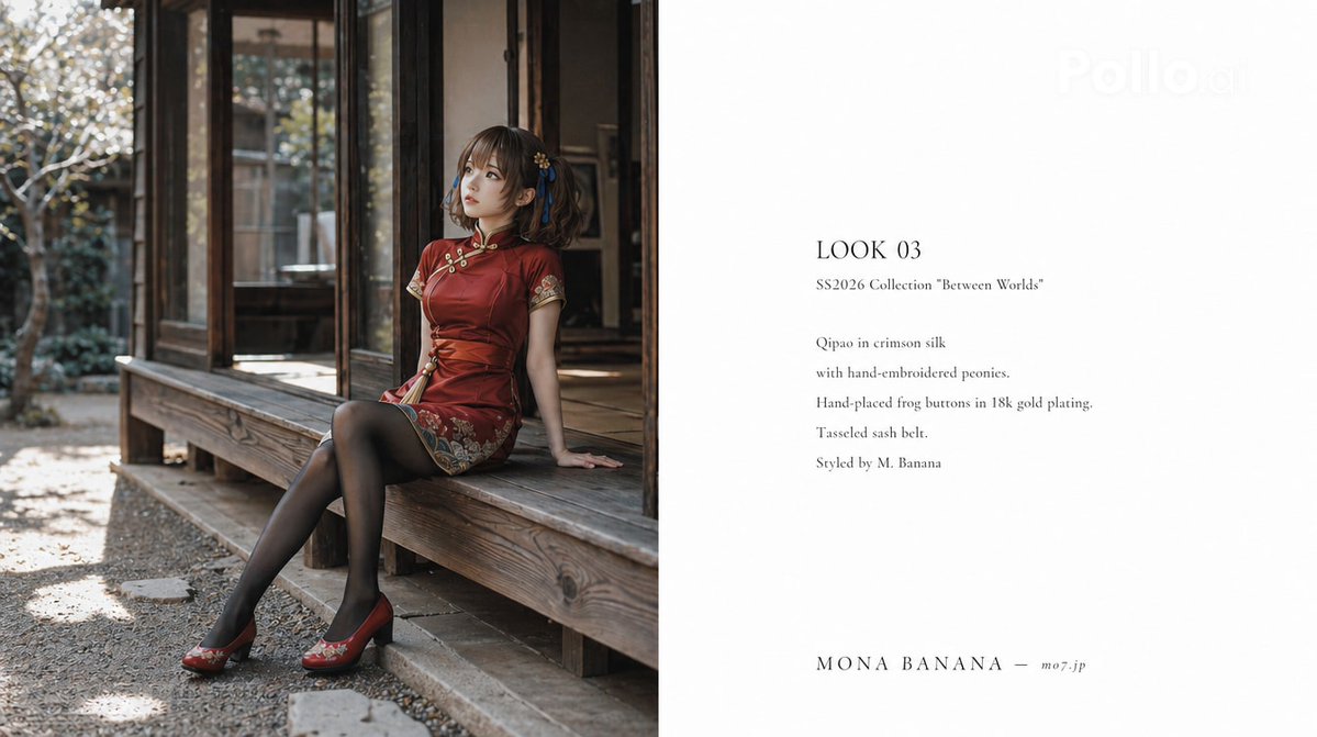 高级时装 Lookbook 排版