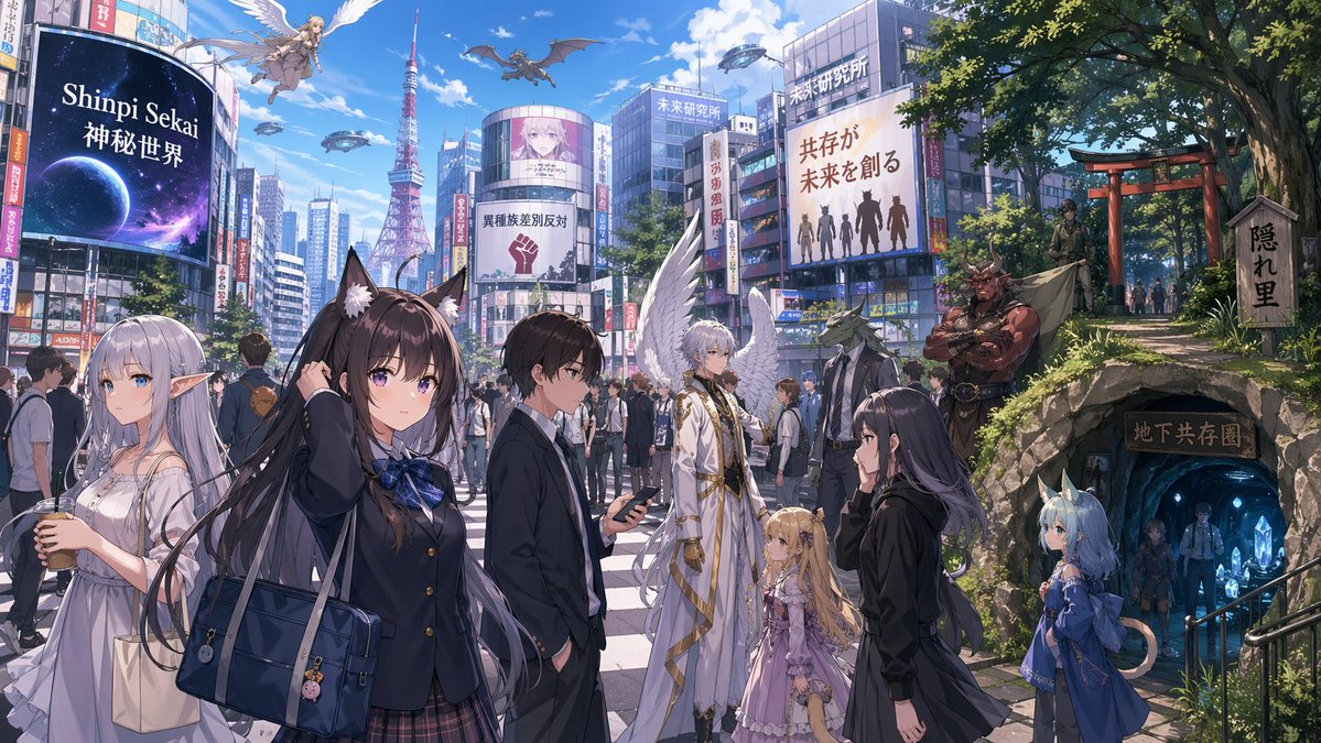 都市奇幻共存穿越